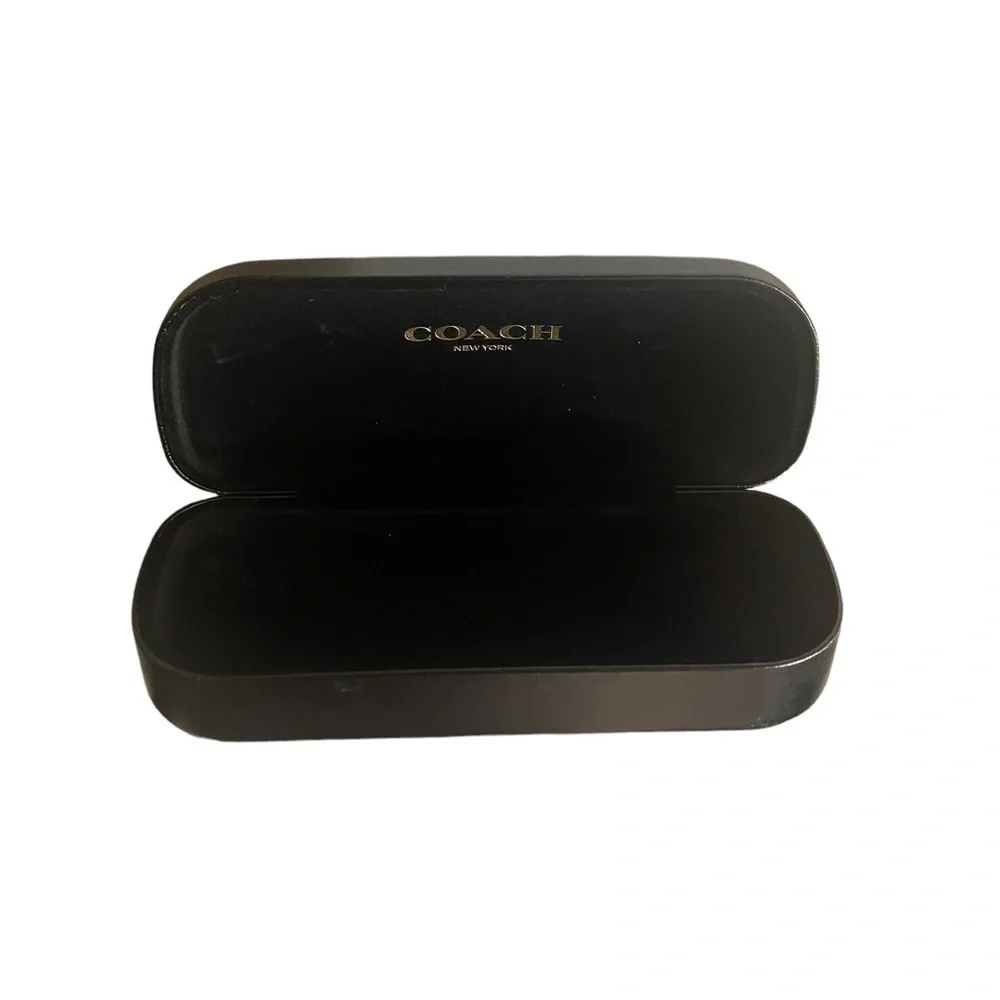 Coach Black Hard Shell Glasses Case